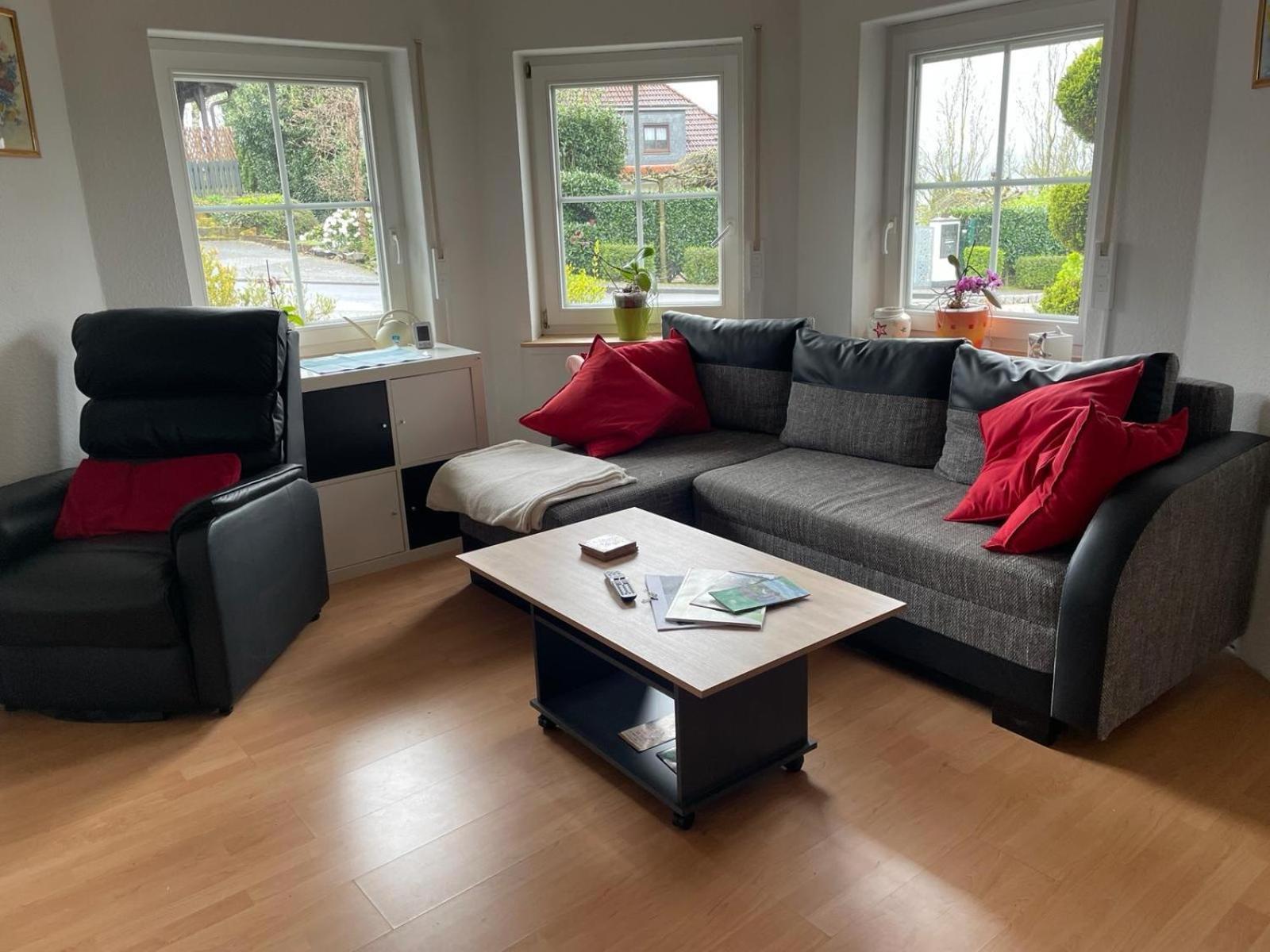 Ferienwohnung Domiziel Fuer 1 Bis 4 Personen Im Gruenen Hamm  Bagian luar foto